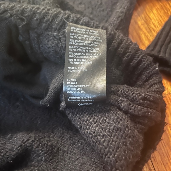 Pilcro Black Shawl Collar Cardigan - Picture 8 of 8